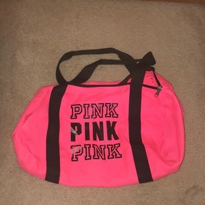 VS Pink duffle bag